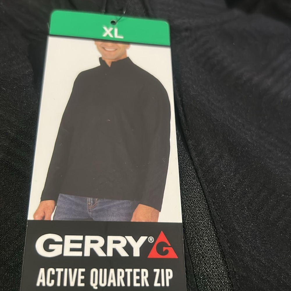 Gerry Weber Black Active Quarter-Zip Quick-Dry XL NWT